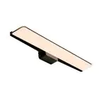 Nordlux Tinia 60 Vægbelysning Metal Sort - 24W 1800lm - 930-940 CCT | IP44 - Bedste Farvegengivelse - 3-Trin Dæmpbar