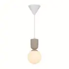 Nordlux Sadie Pendel Lampe Composite Beige | Egnet til 1x E14
