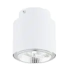 Emibig Loftlampe Nano Stål Hvid | Egnet til 1x GU10 (AR111) - Max 12W