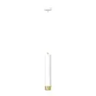 Emibig Pendel Lampe Kibo Stål Hvid | Egnet til 1x GU10 - Max 10W