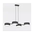Emibig Pendel Lampe Drumz Stål Sort | Egnet til 4x E14 - Max 10W