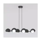 Emibig Pendel Lampe Boom Stål Sort | Egnet til 6x G9 - Max 8W