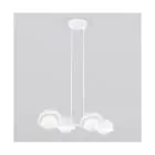 Emibig Pendel Lampe Boom Stål Hvid | Egnet til 4x G9 - Max 8W