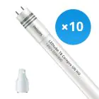 Fordelspakke 10x Philips LED Lysrør T8 CorePro (UN) High Output 18W 2000lm - 840 kold hvid | 120cm - erstatter 36W