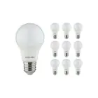 Fordelspakke 10x Noxion Lucent Classic LED E27 Pære matt 8W 806lm - 827 ekstra varm hvid | erstatter 60W