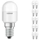 Fordelspakke 10x Ledvance LED Special T26 E14 Tubular matt 2.3W 200lm - 827 ekstra varm hvid | erstatter 20W