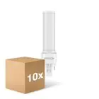Fordelspakke 10x Noxion Lucent PL-C LED 3.6W - 830 Varm Hvid | 2-Pinde - Erstatter 10W
