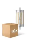 Fordelspakke 10x Philips Corepro LED Lineair R7s 118mm 17.5W 2460lm - 840 kold hvid | dæmpbar - erstatter 150W