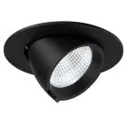 Noxion LED Spot Forza V2 Aluminium Sort 32W 3700lm 36D - 930-940-957 CCT | 160mm - Udsnit 145mm - Bedste Farvegengivelse