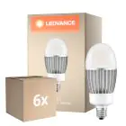 Fordelspakke 6x Ledvance LED Pære HQL LED P E27 41W 6000lm - 840 kold hvid | erstatter 125W