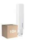 Fordelspakke 10x Philips CorePro PL-C LED 5.5W 600lm - 830 Varm Hvid | 4-Pinde - Erstatter 13W