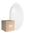 Fordelspakke 5x Ledvance Surface Rundt 350 Hvid 18W 1440lm - 840 kold hvid | IP44 - med sensor - erstatter 2x18W