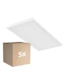 Fordelspakke 5x Noxion LED Panel Ecowhite V4.0 20W 2400lm - 830-840-865 CCT | 60x30cm