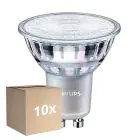 Fordelspakke 10x Philips MASTER Value LED Spot GU10 PAR16 3.7W 355lm 36D - 922-927 Dim to Warm | Bedste Farvegengivelse - Dæmpbar - Erstatter 50W