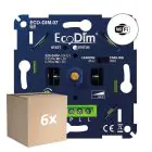 Fordelspakke 6x EcoDim.07 LED Lysdæmper Wifi Tryk/Drej 0-250W (RLC)