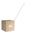 Fordelspakke 6x Osram LEDinestra HD Lighting S14s 9.9W 1055lm - 927 Ekstra Varm Hvid | Bedste Farvegengivelse - Dæmpbar - Erstatter 75W