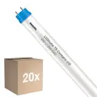 Fordelspakke 20x Philips LED Lysrør T8 CorePro (EM/Mains) High Output 8W 900lm - 840 kold hvid | 60cm - erstatter 18W