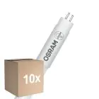 Fordelspakke 10x Ledvance LED Lysrør T5 (HF) High Efficiency 10W 1500lm - 840 Kold Hvid | 85cm - Erstatter 21W