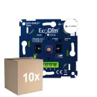 Fordelspakke 10x EcoDim.07 LED Lysdæmper Matter Tryk/Drej 0-250W (RLC)