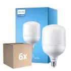 Fordelspakke 6x Philips CorePro LED E27 Matt 40W 4300lm - 830 Varm Hvid | Erstatter 200W