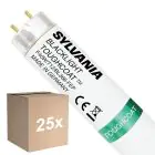Fordelspakke 25x Sylvania Blacklight BL368 T12 Toughcoat 40W - 368 UV | 120cm
