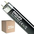 Fordelspakke 25x Philips MASTER TL-D 18W - Blacklight Blå | 60cm