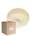 Fordelspakke 6x Nordlux Belloy Væg og Loftlampe 40 Papir/Stål Hvid | Egnet til 1x E27