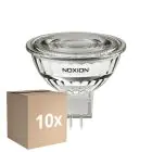 Fordelspakke 10x Noxion LED Spot GU5.3 MR16 4.4W 345lm 36D - 840 Kold Hvid | Erstatter 35W