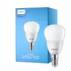 Philips Corepro LED Lustre E14 Kugle matt 5W 470lm - 827 ekstra varm hvid | erstatter 40W