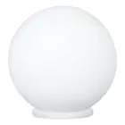 Eglo Bordlampe Rondo Plast  Hvid | Egnet til 1x E27