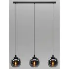 Eglo Pendel Lampe Ariscani Stål Sort | Egnet til 3x E27